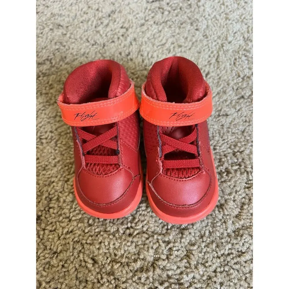 Nike Jordan, Air Incline, Red Black, Synthetic, Baby Toddler Sneaker Shoes